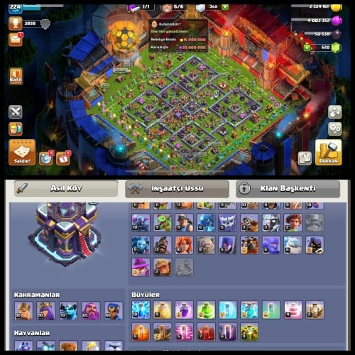  Th 15 224 level mükemmel hesap