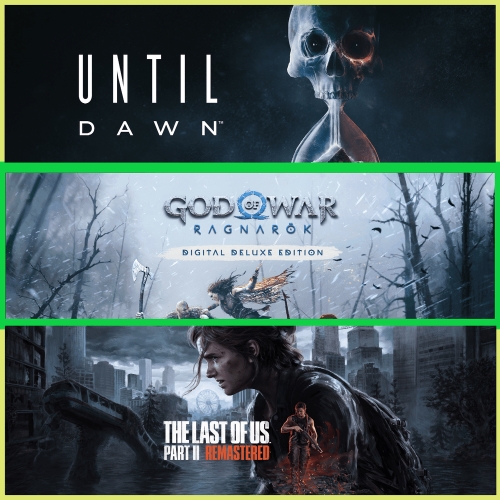  Until Dawn + Ragnarök + The Last of Us Part II