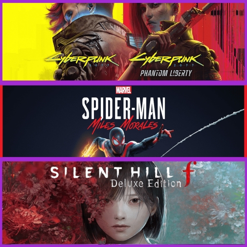  Cyberpunk + Miles + SILENT HILL f