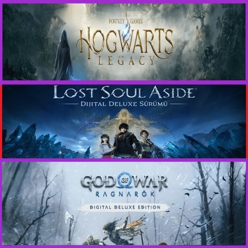  Hogwarts + Lost Soul Aside + Ragnarök