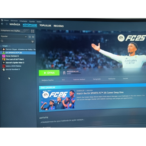  kaliteli steam hesabı