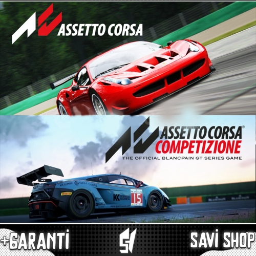  Assetto Corsa+Competizione HESAP+GARANTİ