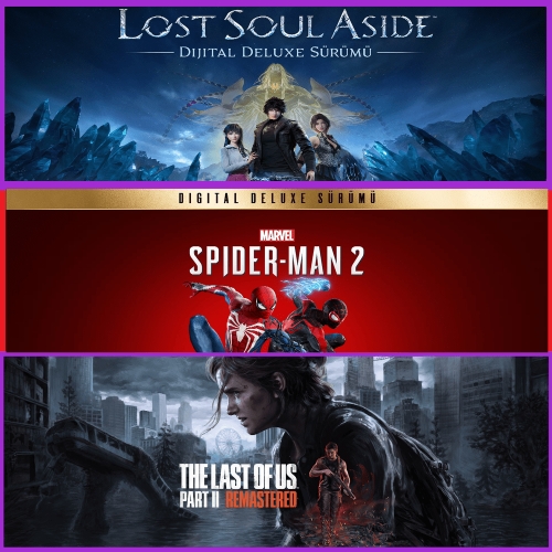  Lost Soul Aside + Spiderman 2 + The Last Of Us 2