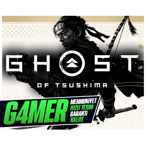  GHOST OF TSUSHIMA + KORUMA + HIZLI TESLİM