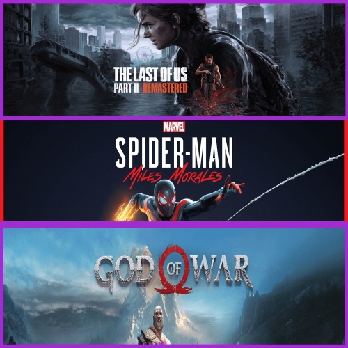  The Last of Us Part II + Miles + God Of War