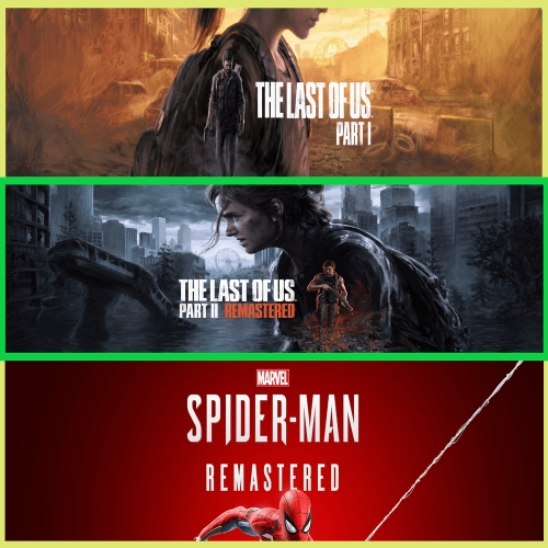  The Last of Us Part I + Part 2 + Spider