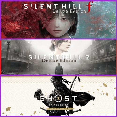  Silent Hill f + Silent Hill 2 + Ghost
