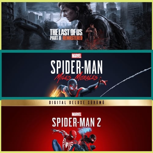  The Last of Us Part II + Miles + Spiderman 2