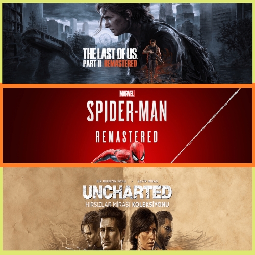  The Last of Us Part II + Spider R + Uncharted