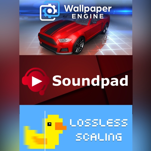  WALLPAPER ENGİNE+LOSSLESS SCALİNG+SOUNDPAD