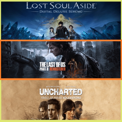  Lost Soul Aside + The Last Of Us 2 + Uncharted