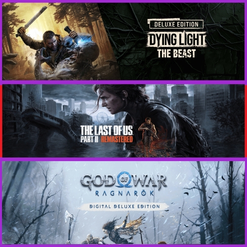  Dying Light The Beast + Tlou2 + Ragnarök