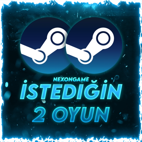  STEAM Hesap İstediğiniz 2 Oyun