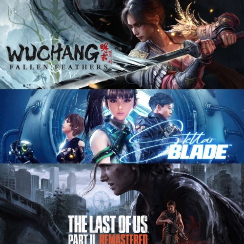  WUCHANG: Fallen Feathers + The Last of Us 2 + Stellar Blade