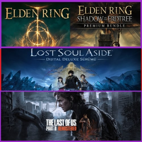  Elden + Lost Soul Aside + The Last Of Us 2