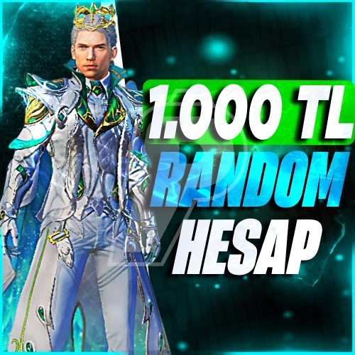  1000 TL MÜKEMMEL HESAP FULL ENVANTER GARANTİLİ