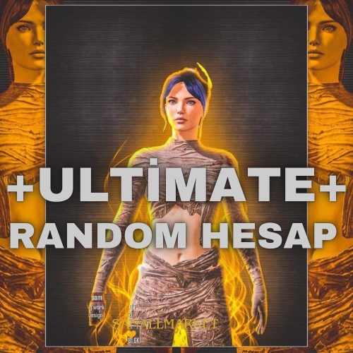  ULTİMATE+RANDOM HESAP+PUBG MOBİLE