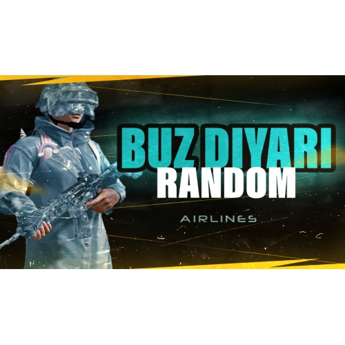  ⭐ PUBG M. BUZ DİYARI GARANTİ RANDOM ⭐