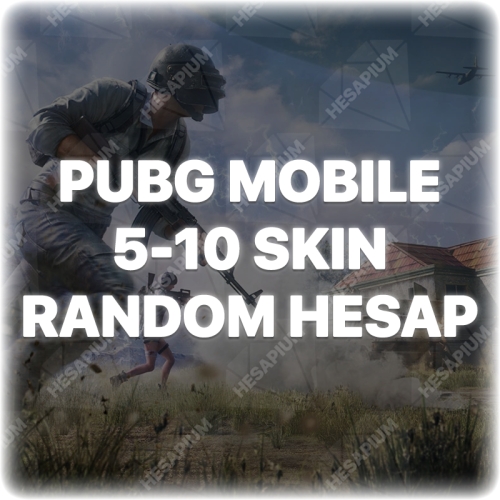  PUBG 5-10 SKIN GARANTİLİ RANDOM