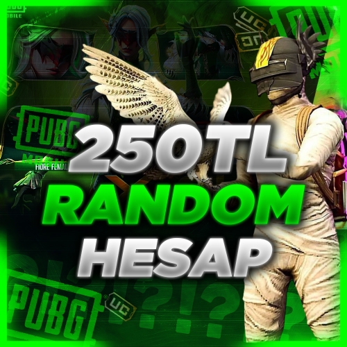  250 TL ULTRA MEGA VİPP  ASLA BOŞ YOK RANDOM VİP