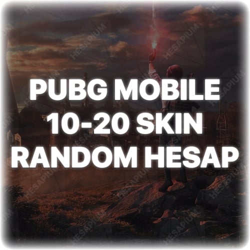  PUBG 10-20 SKIN GARANTİLİ RANDOM