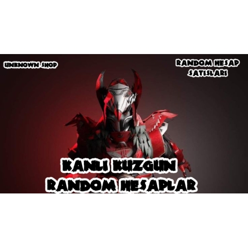  KANLU KUZGUN RANDOM HESAPLAR + OTOMATİK TESLİMAT