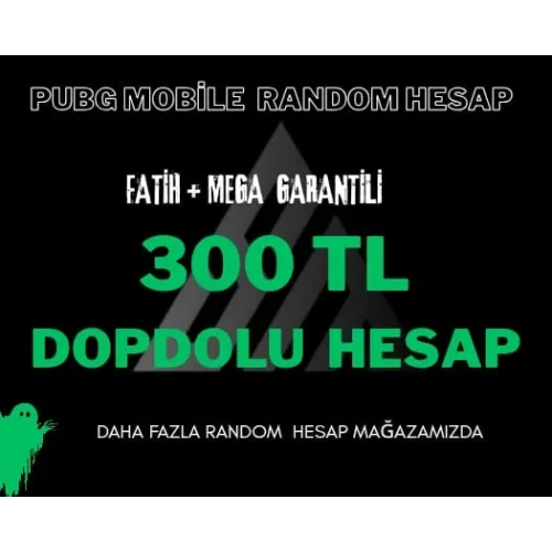  300 TL FATİH+MEGA GARANTİLİ RANDOM HESAP