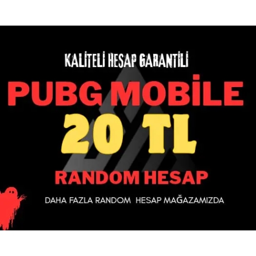  20 TL+++ KALİTELİ HESAP GARANTİLİ RANDOM HESAP
