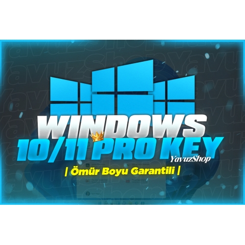  ⭐️ WİNDOWS 1011 PRO Key  Oto Teslimat
