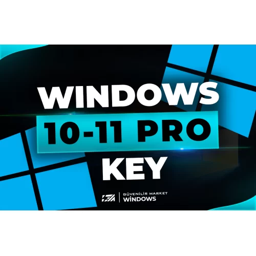  ⭐Windows 10-11 Pro Key + Sorunsuz✅⭐