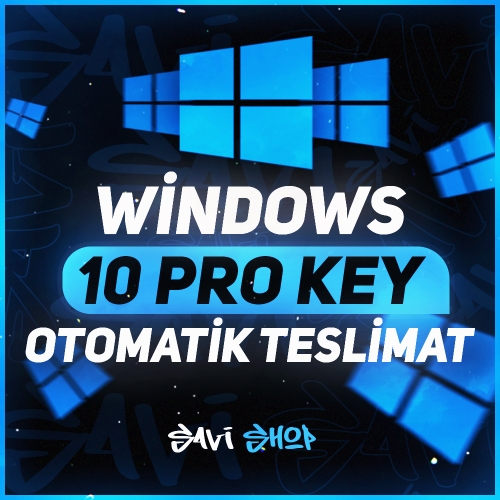  WİNDOWS 10 PRO LİSANS KEY OTO TESLİM