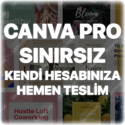  Canva Pro Sınırsız Kendi Hesabınıza