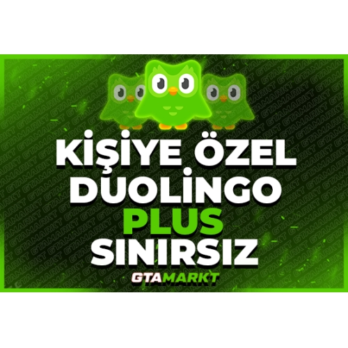  ⭐️Duolingo+ Plus Sınırsız  Kendi Hesabınıza ⭐️