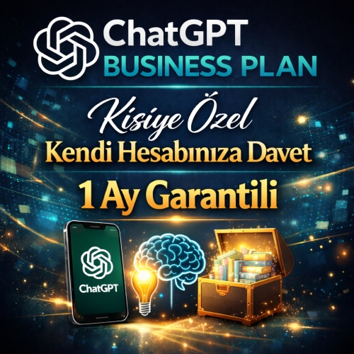 Chatgpt 5 Business Paket Kişiye Özel Davet 1 Aylık