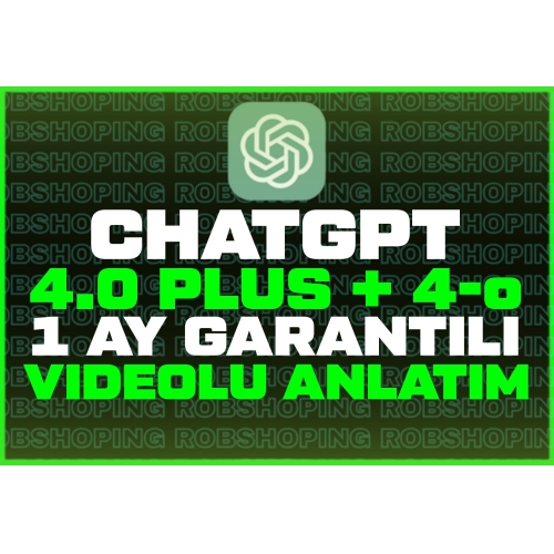  CHATGPT PLUS GPT 4.0 DALL-E  Sorunsuz