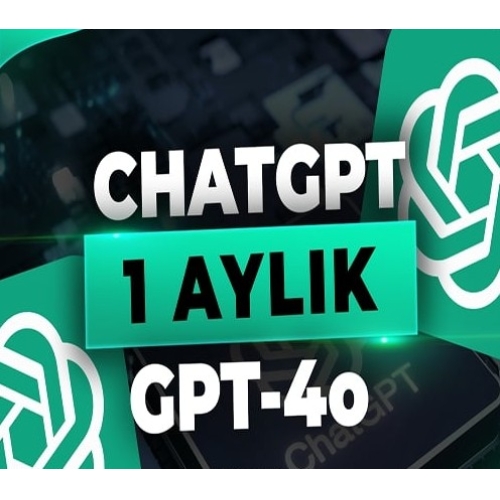  ⭐ChatGPT 4.0 PLUS  4.o 1 Aylık