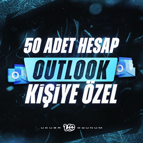  ⚡️ 50 ADET HOTMAİL - OUTLOOK TR ⭐ Kalite-Hız-Güven