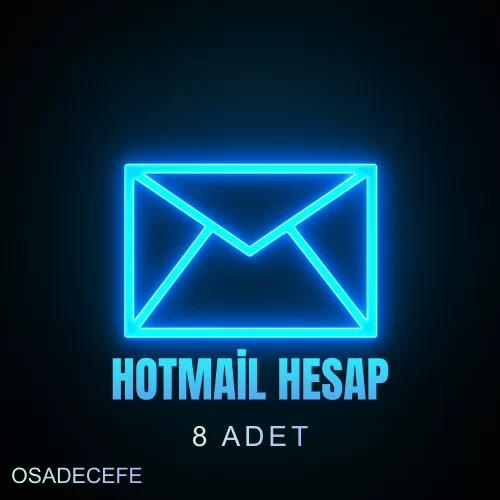  ⭐    8 ADET HOTMAİL HESABI    ⭐