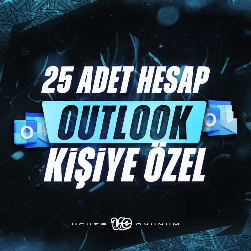  ⚡️ 25 ADET HOTMAİL - OUTLOOK TR ⭐ Kalite-Hız-Güven