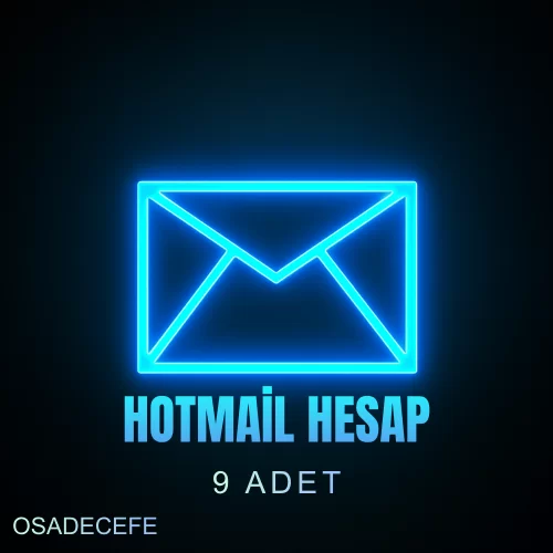  ⭐    9 ADET HOTMAİL HESABI    ⭐
