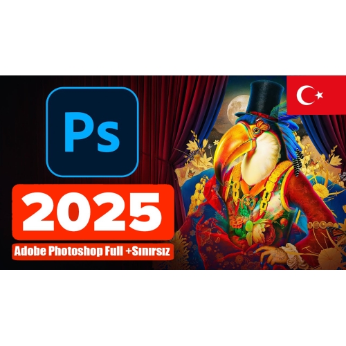 Adobe Photoshop 2025 + Sınırsız
