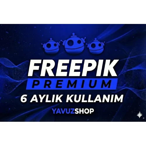  Freepik - 6 Aylık - Sorunsuz Kullanım