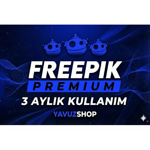 Freepik - 3 Aylık - Sorunsuz Kullanım