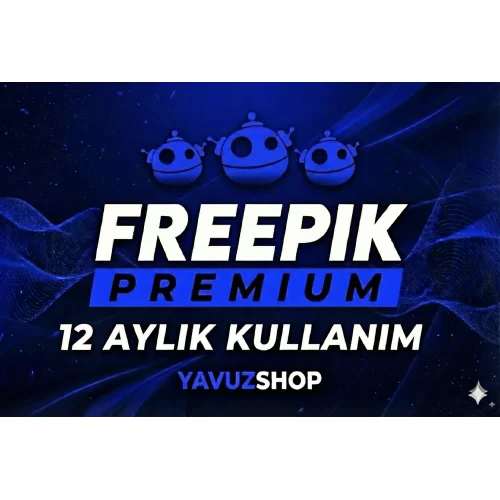  Freepik - 12 Aylık - Sorunsuz Kullanım