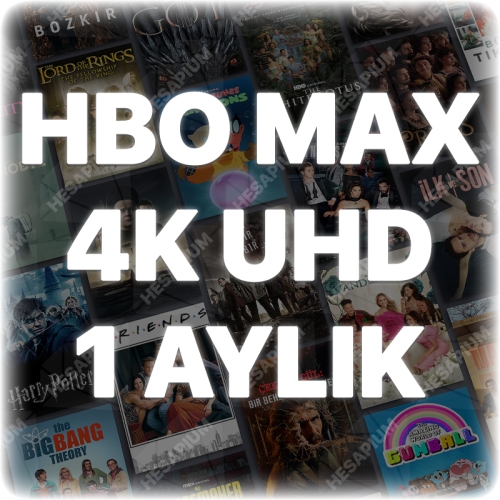  HBO Max 4K UHD GARANTİ