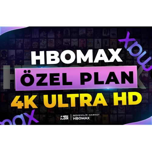  ⭐ÖZEL PLAN⭐HBOMax 4K Ultra HD 1 Aylık⭐