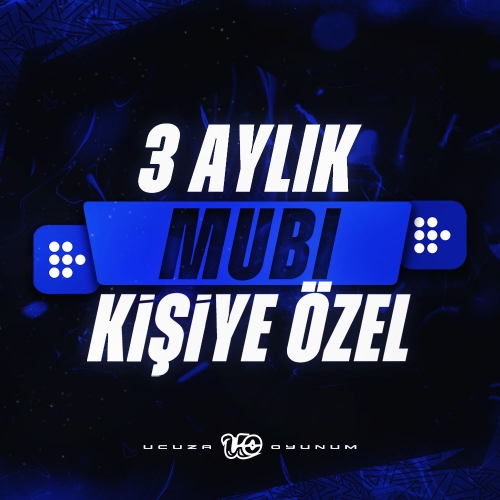  Kişiye Özel 3 Aylık Mubi Üyelik