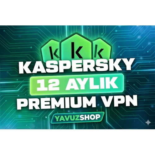  12 Aylık Kaspersky VPN + Premium Garantili