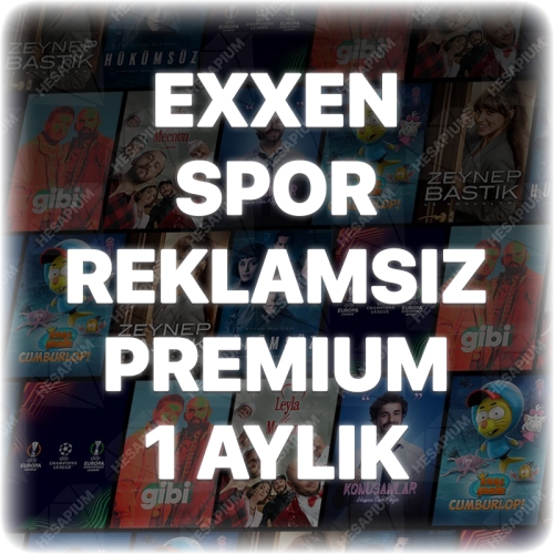  Exxen Spor Reklamsız Premium GARANTİ