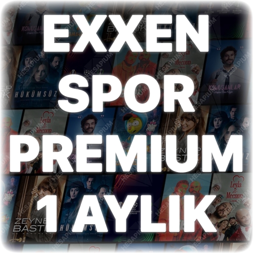  Exxen Spor Premium GARANTİ